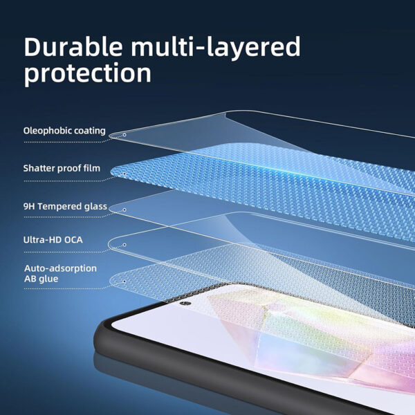 For Galaxy A35 (6.6 inch) Clear 2.5D Tempered Glass Screen Protector - Image 7