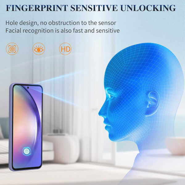 For Galaxy A54 5G (6.4 inch) Clear 2.5D Tempered Glass Screen Protector - Image 7
