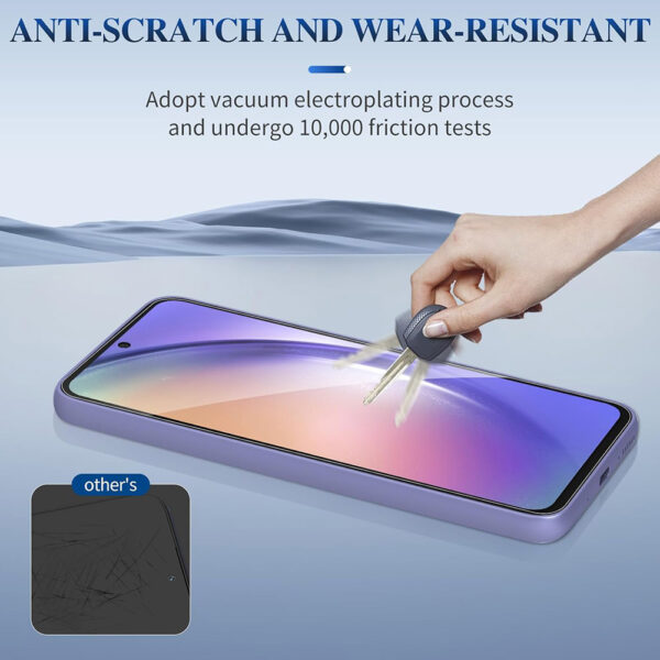 For Galaxy A55 (6.6 inch) Clear 2.5D Tempered Glass Screen Protector - Image 3