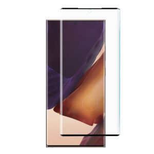 For Galaxy Note 20 (6.7 inch) Full Coverage Tempered Glass Screen Protector Black Frame