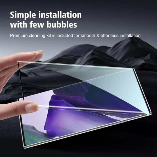 For Galaxy Note 20 (6.7 inch) Full Coverage Tempered Glass Screen Protector Black Frame - Image 8