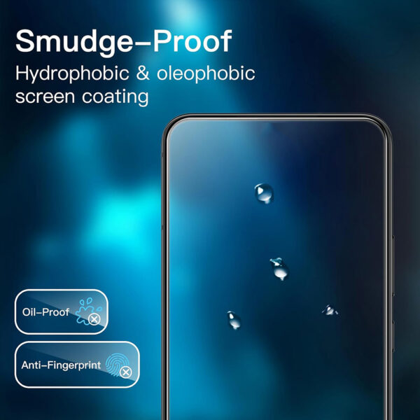 For Galaxy S23 Plus (6.6 inch) Full Coverage Tempered Glass Screen Protector Black Frame - Image 5