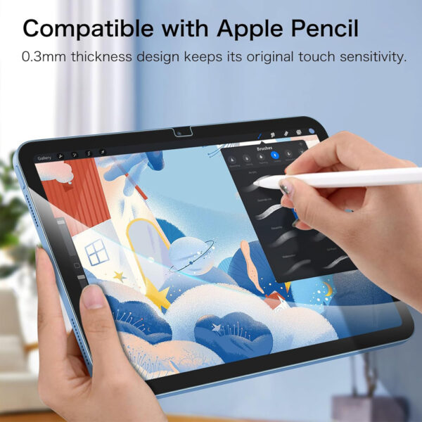 For Apple iPad 10th 10.9" Tempered Glass Screen Protector - Image 7