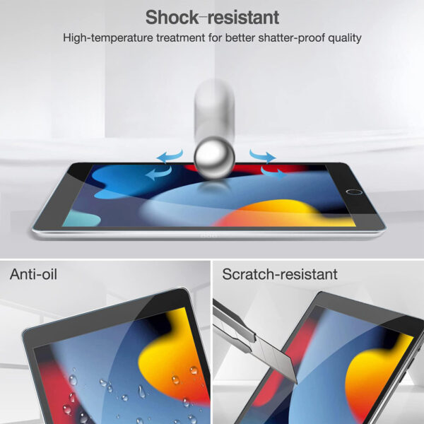 For Apple iPad 2 3 4 9.7" Tempered Glass Screen Protector - Image 4