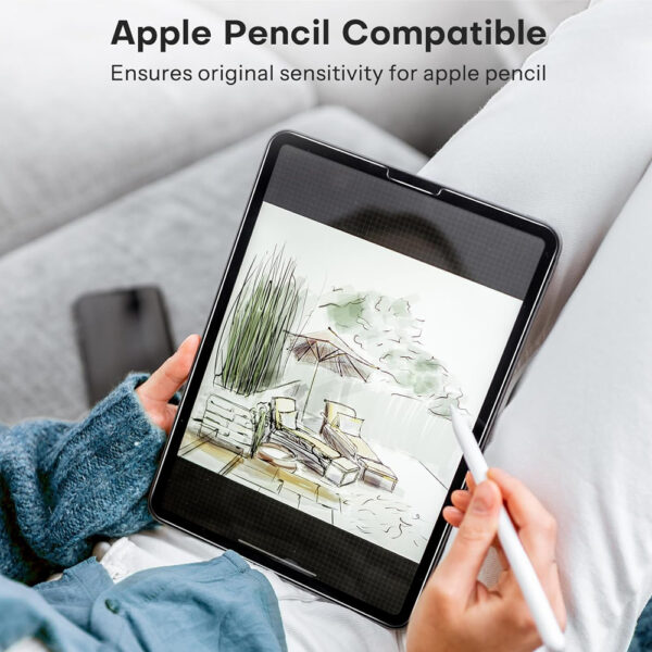 For Apple iPad Pro 12.9" 4th 2020 5th 2021 6th 2022 Tempered Glass Screen Protector - Image 6