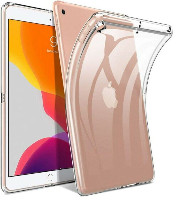 For iPad 7th 8th 9th Case Clear Transparent Cover TPU - Image 3