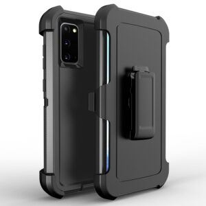 For Galaxy S20 Case Heavy Duty Defender Cover with Belt Clip TRL32