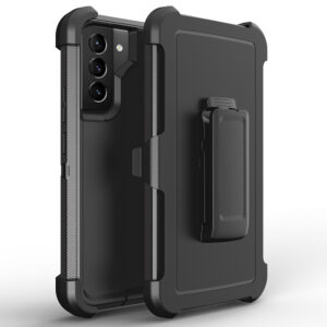 For Galaxy S22 Case Heavy Duty Defender Cover with Belt Clip TRL32