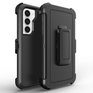 For Galaxy S23 Plus Case Heavy Duty Defender Cover with Belt Clip TRL32