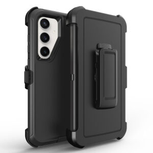 For Galaxy S24 Plus Case Heavy Duty Defender Cover with Belt Clip TRL32