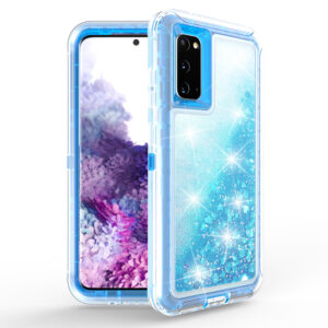 For Galaxy Note 20 Case Heavy Duty Defender Glitter Cover TRL56
