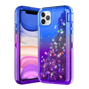 For iPhone 12 Pro Max Case Heavy Duty Defender Glitter Cover TRL85