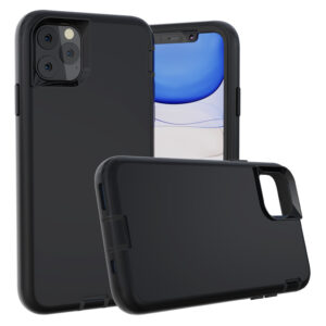 For iPhone 12 Pro Max Case Heavy Duty Defender Liquid Silicone Cover TRL97
