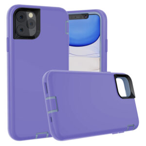 For iPhone 13 Pro Max Case Heavy Duty Defender Liquid Silicone Cover TRL97