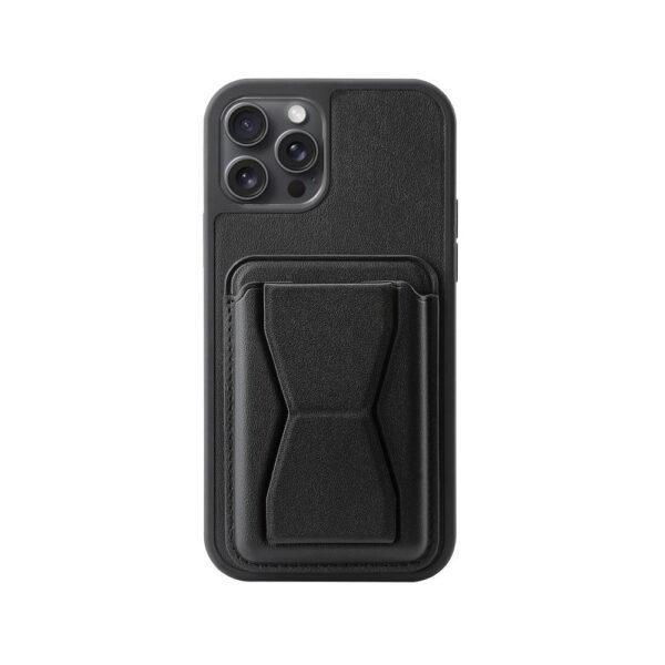 For iPhone 13 Pro Case with Leather Magnetic Pad Card Slot Stand Cover TWL136