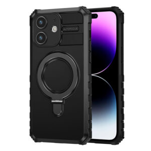 For iPhone 11 Case with Magsafe Charging Stand Holder Hybrid Cover TWL145