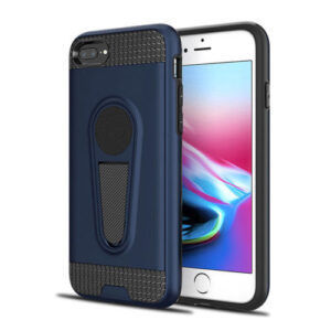 For iPhone 7 Plus 8 Plus Case with Magnetic Ring Holder Kickstand Cover TWL72