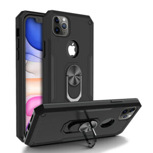 For iPhone 11 Pro Case with Magnetic Ring Holder Cover TWL89