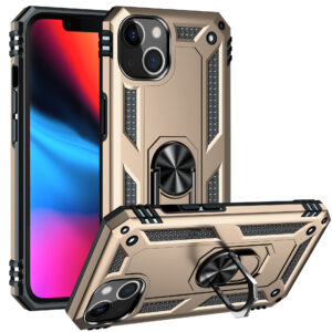 For iPhone 13 Case with Magnetic Ring Holder Cover TWL98