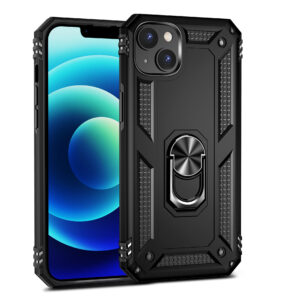 For iPhone 13 Mini Case with Magnetic Ring Holder Cover TWL98
