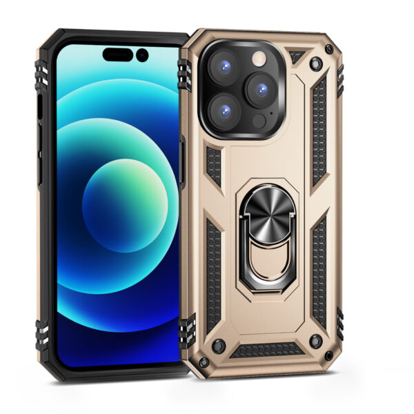 For iPhone 13 Pro Max Case with Magnetic Ring Holder Cover TWL98