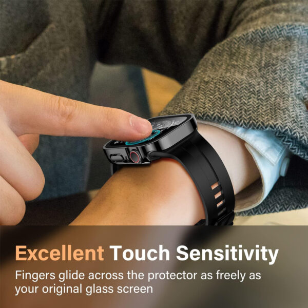 41mm Shockproof Cover Case with Tempered Glass Screen Protector For Apple Watch Series - Image 8