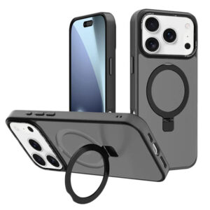 For Apple iPhone 17 Pro Max Case Kickstand Ring Shockproof Hard Cover 6.9-inch HDL138
