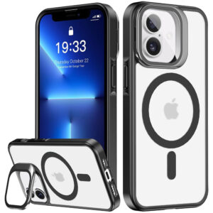 For Apple iPhone 17 Case Camera Lens Protective Stand Hard Back Cover 6.3-inch HDL147