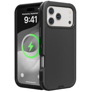 For Apple iPhone 17 Pro Max Case Heavy Duty Shockproof Cover w Belt Clip 6.9-in TRL32