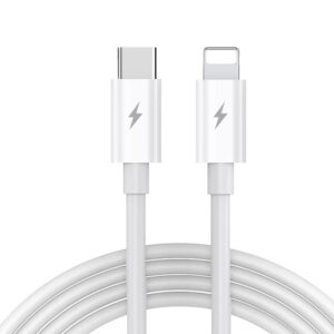 10ft / 3m USB-C to Lightning Fast Charger Cable Type C iPhone Quick Data Sync Cord